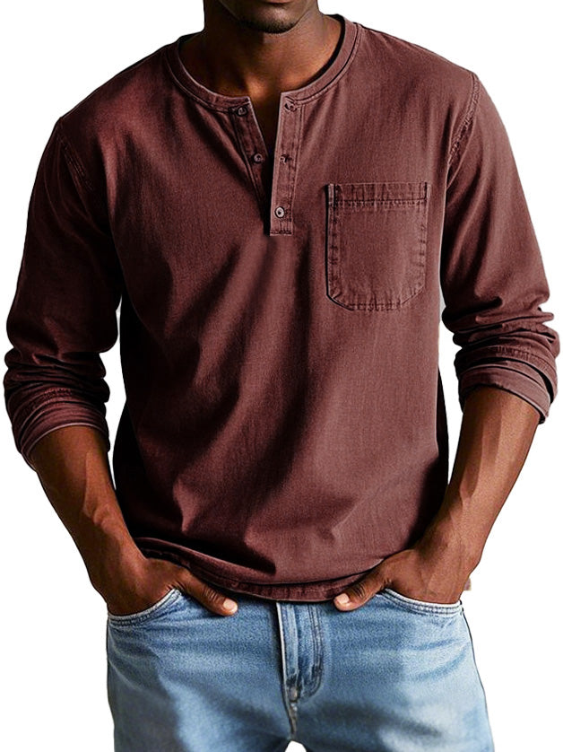 Lance™ | Vintage Long-Sleeve Shirt