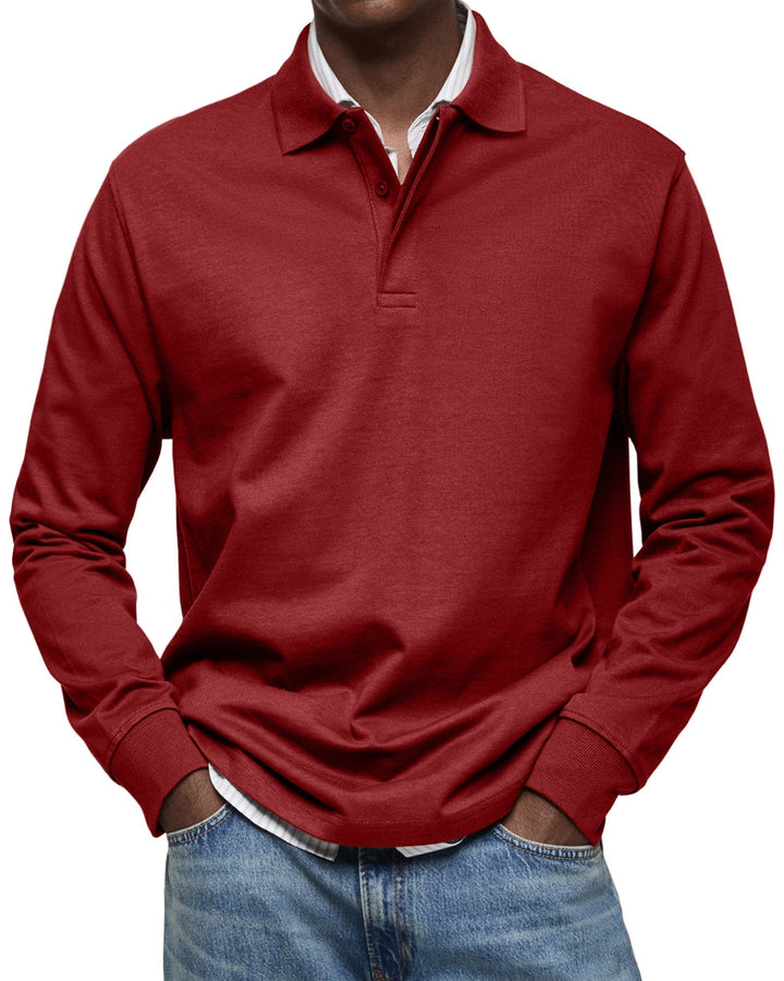 Wilson™ | Classic Long Sleeve Polo Shirt