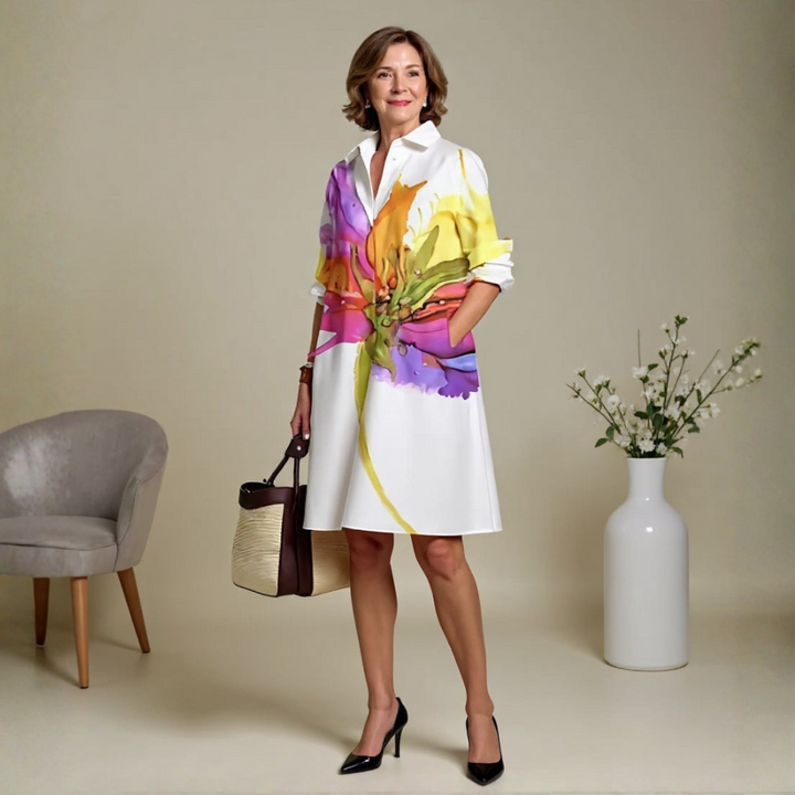 Anaya™|Elegant dress with timeless style