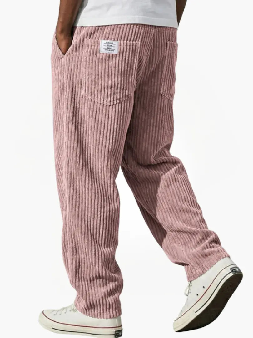 Dave™ | Corduroy Trousers with an Elastic Waistband