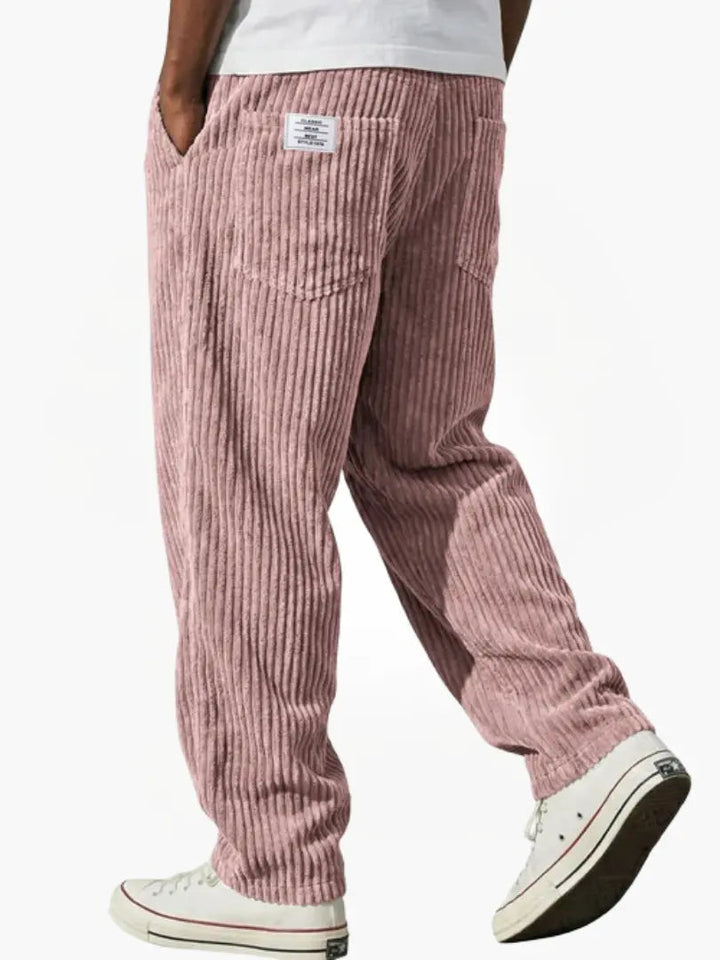 Dave™ | Corduroy Trousers with an Elastic Waistband