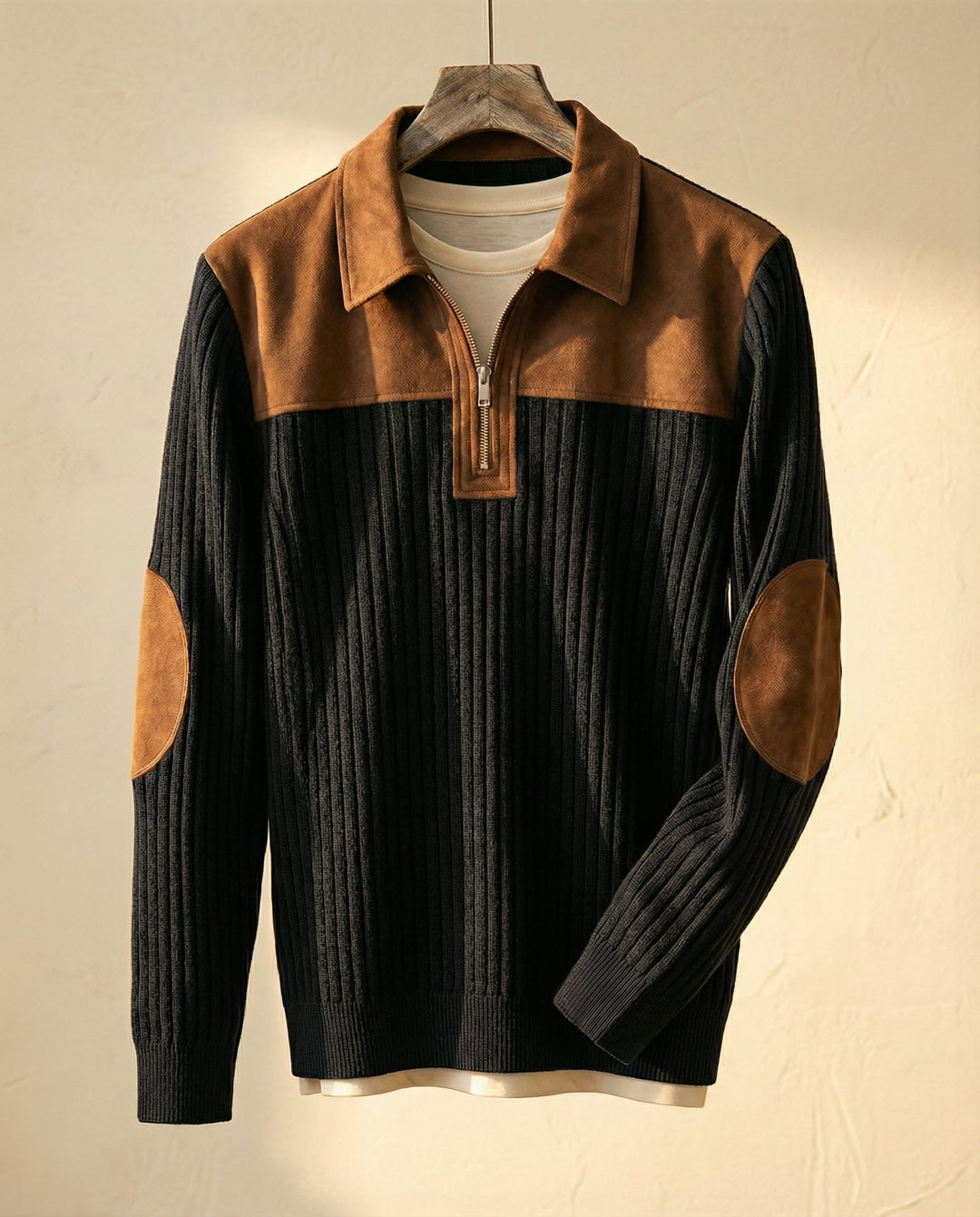 Lorenzo™ | Quarter-Zip Knit Sweater