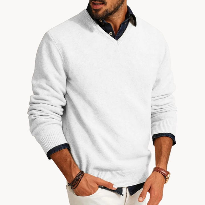 Jeremy™ | Knit V-Neck Sweater