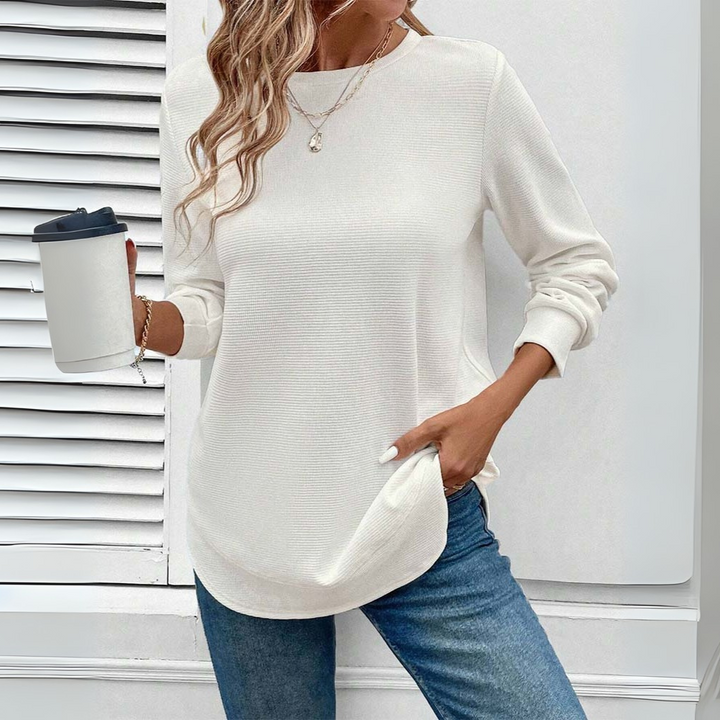 Addison™|O-Neck Long Sleeve
