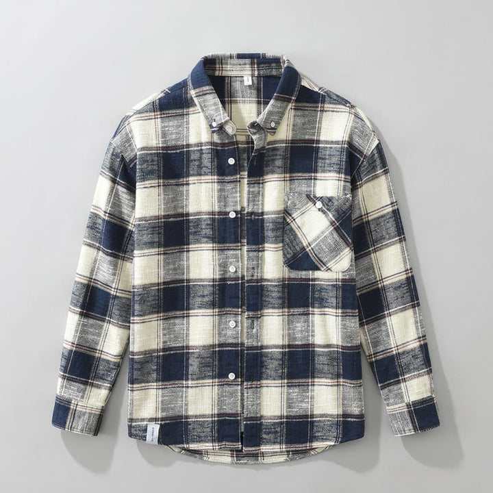 Natan™| Plaid Cotton Shirt