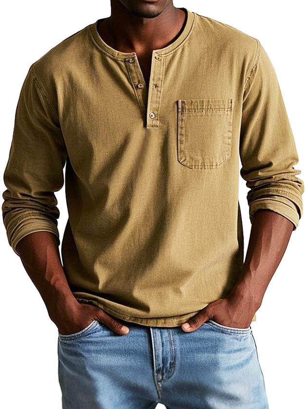 Lance™ | Vintage Long-Sleeve Shirt