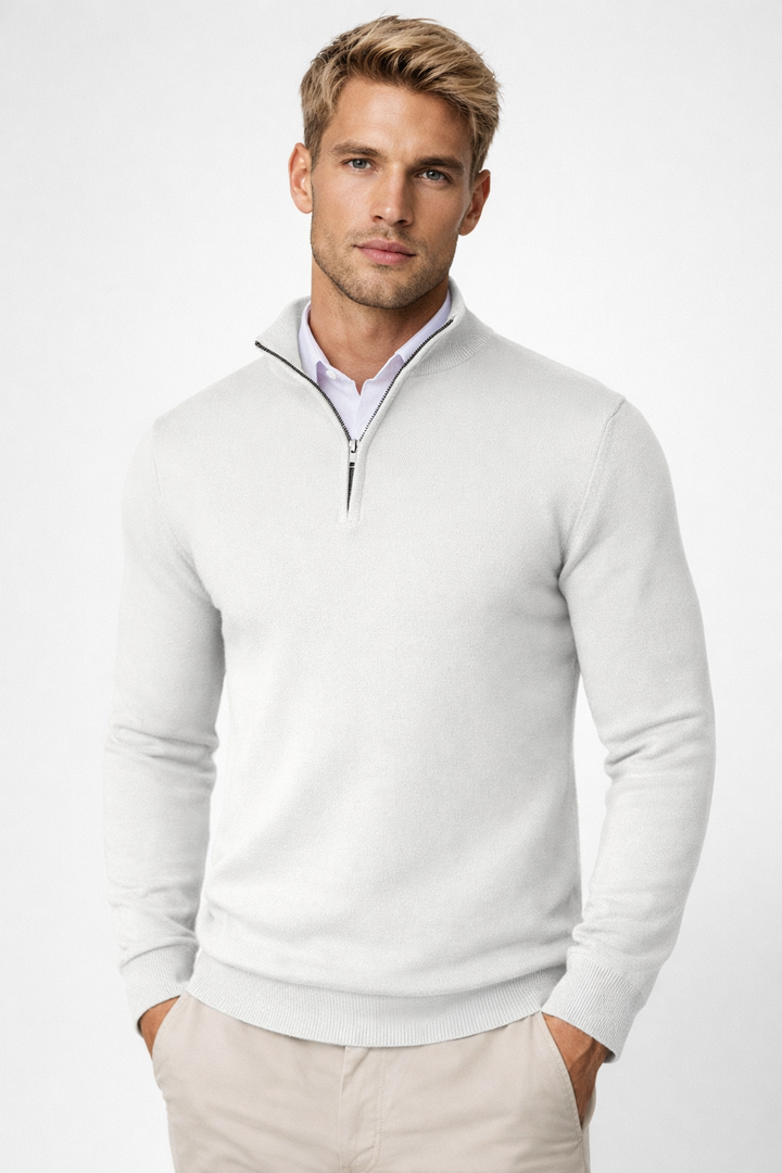 Olie™ | Half-Zip High Neck Sweater