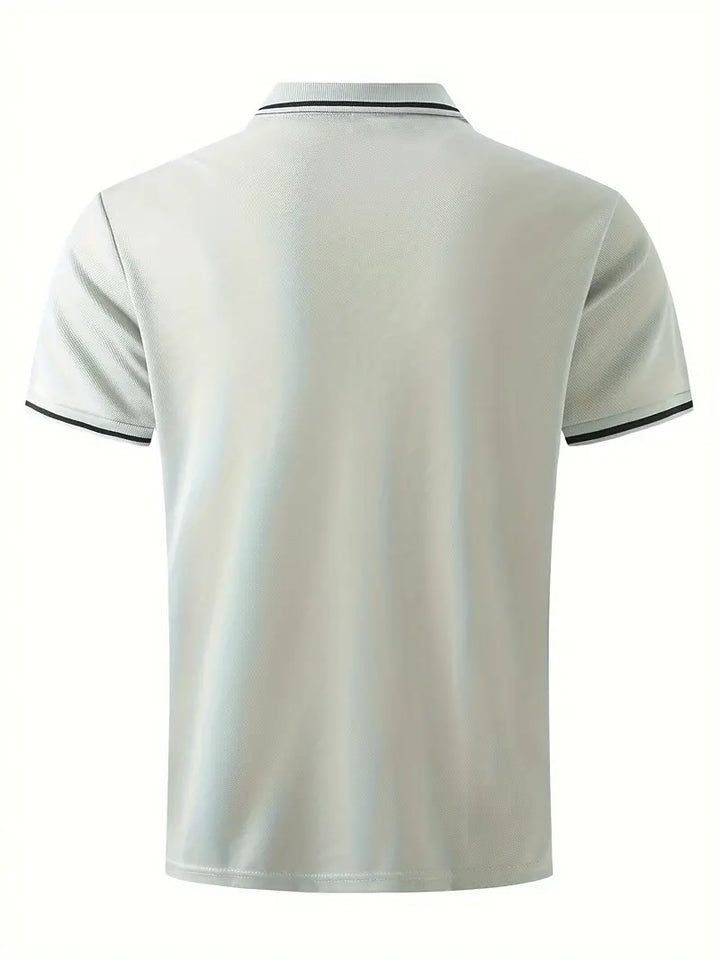 Zev™|Polo Shirt With Collar