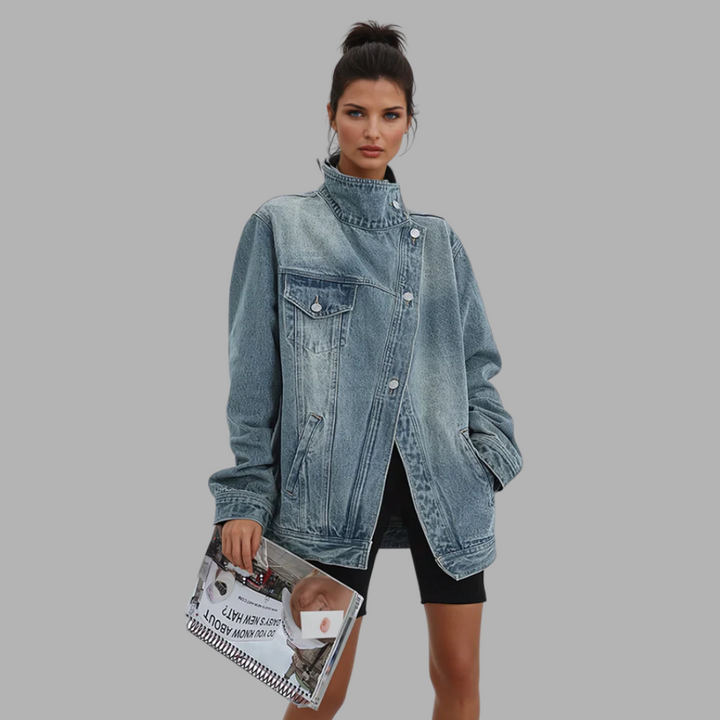 Stella™|Luxe Denim Jacket
