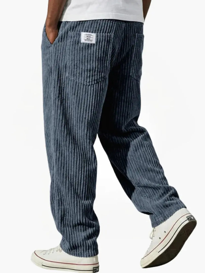 Dave™ | Corduroy Trousers with an Elastic Waistband