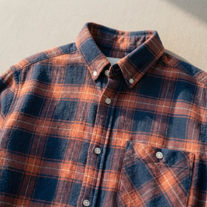 Natan™| Plaid Cotton Shirt