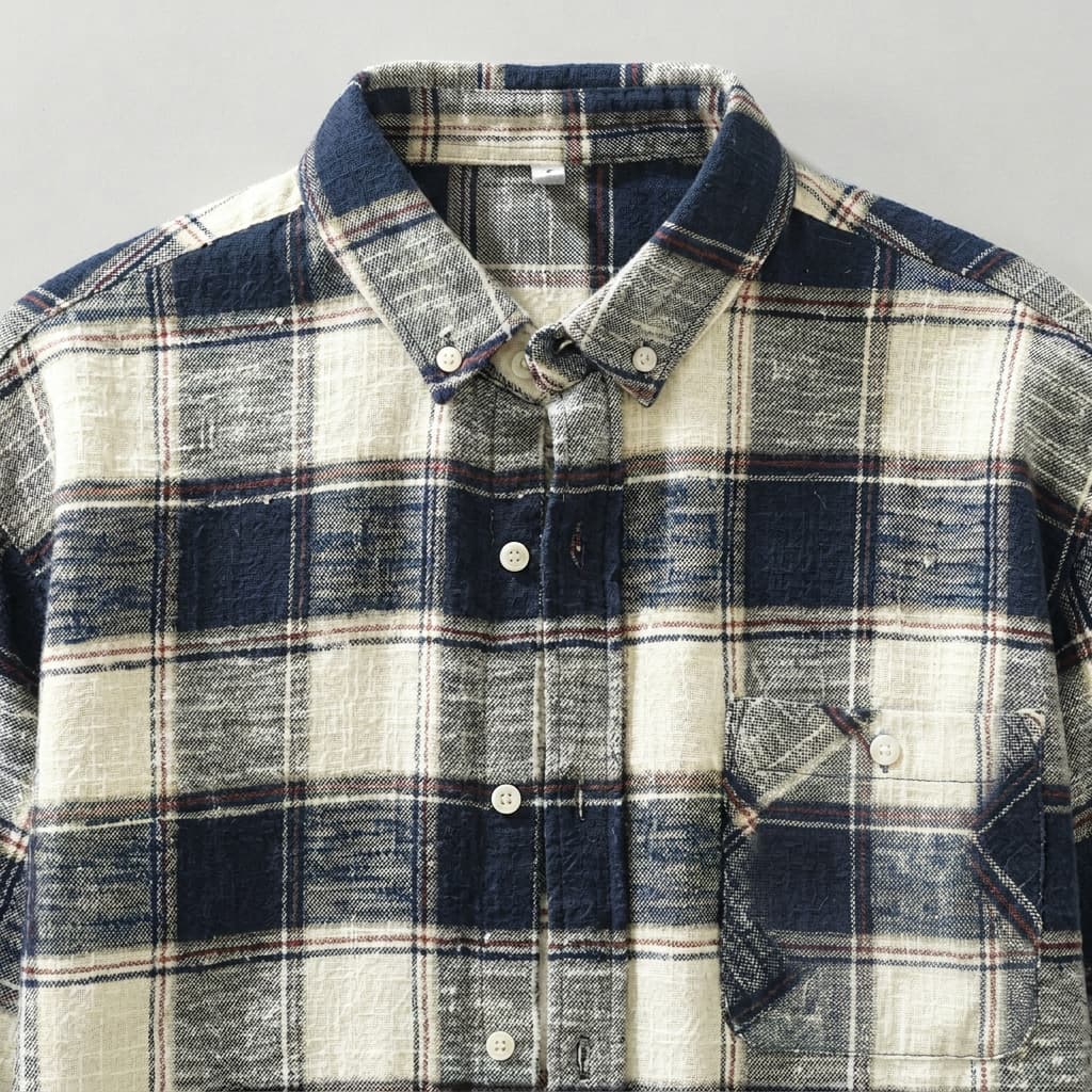 Natan™| Plaid Cotton Shirt