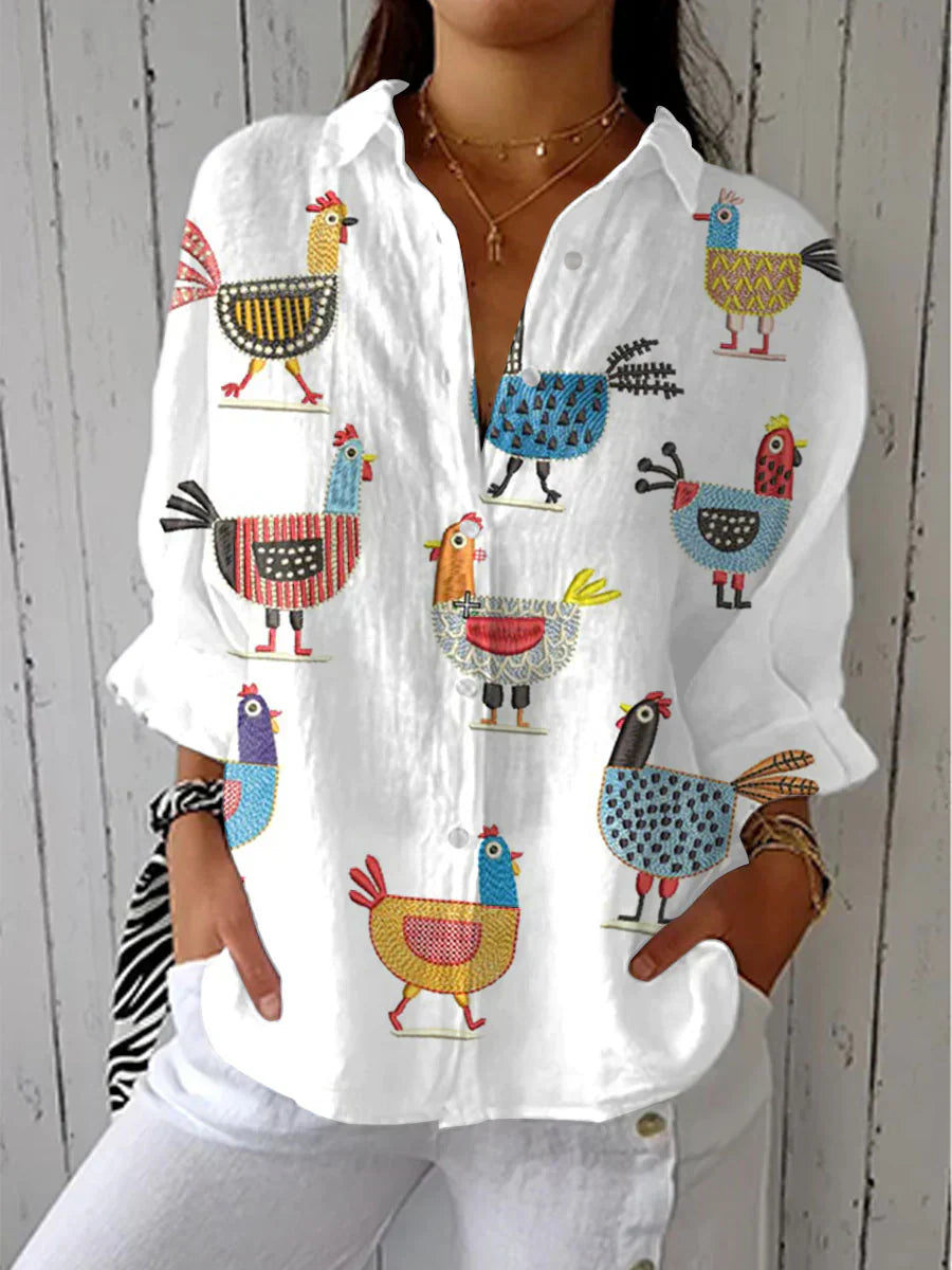 Fiona ™| Spring Garden Blouse