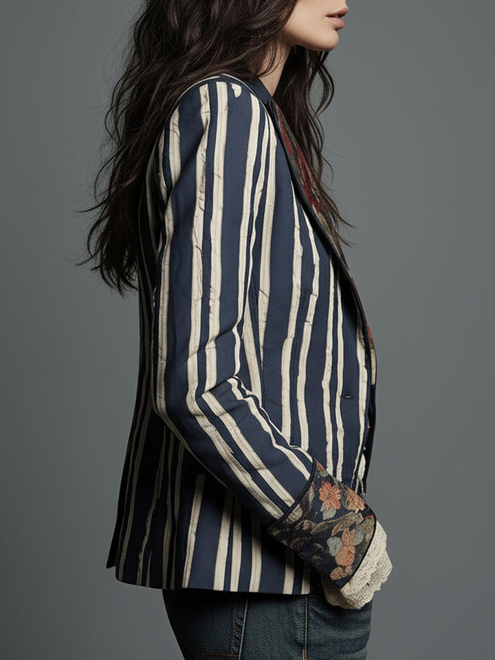 Juniper™ | Bohemian Striped Blazer
