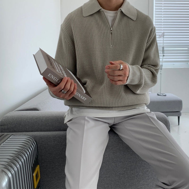 Robin™ | Half-Zip Polo Sweater