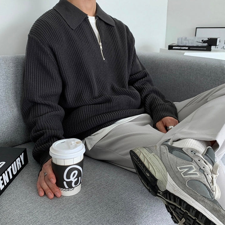 Robin™ | Half-Zip Polo Sweater