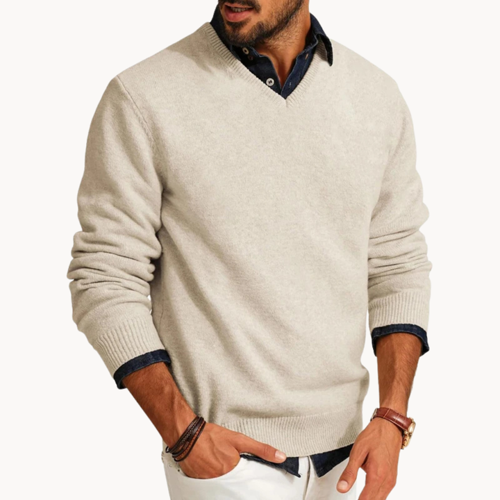 Jeremy™ | Knit V-Neck Sweater