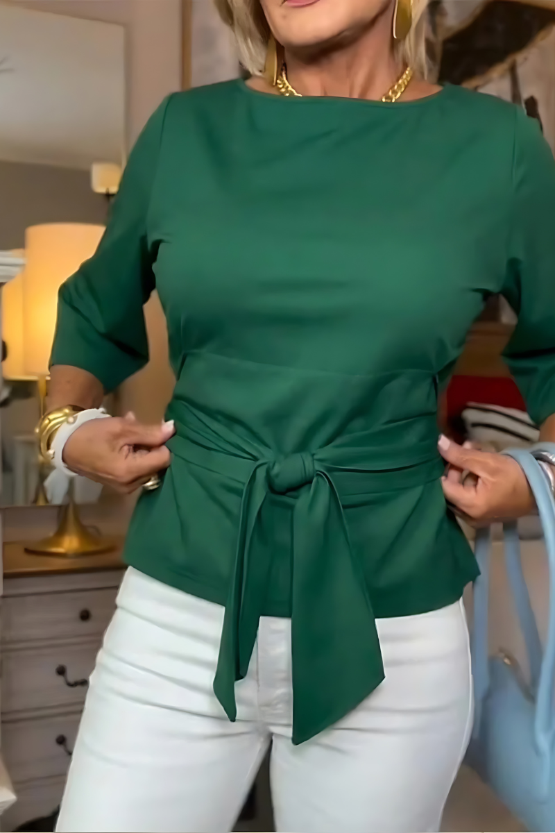 Dara™ | Tie Waist Flattering Top