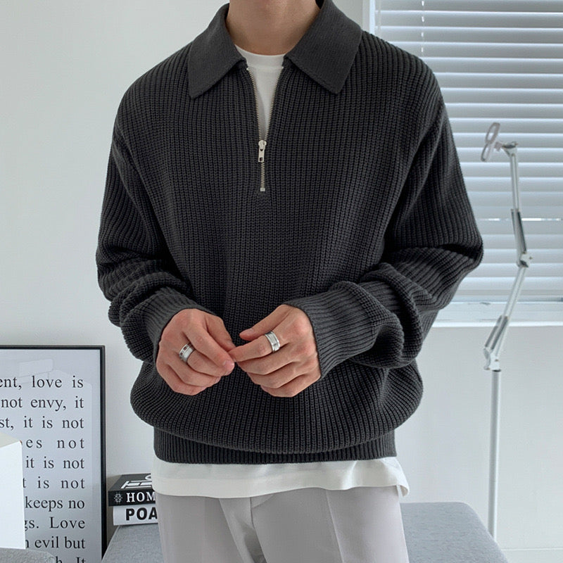 Robin™ | Half-Zip Polo Sweater