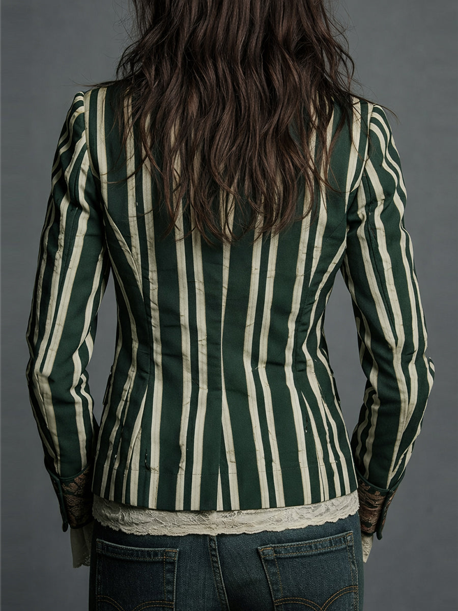 Juniper™ | Bohemian Striped Blazer