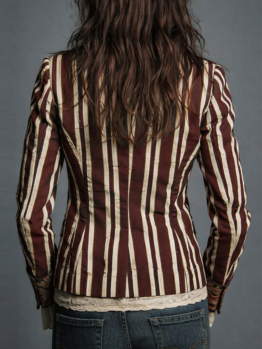 Juniper™ | Bohemian Striped Blazer