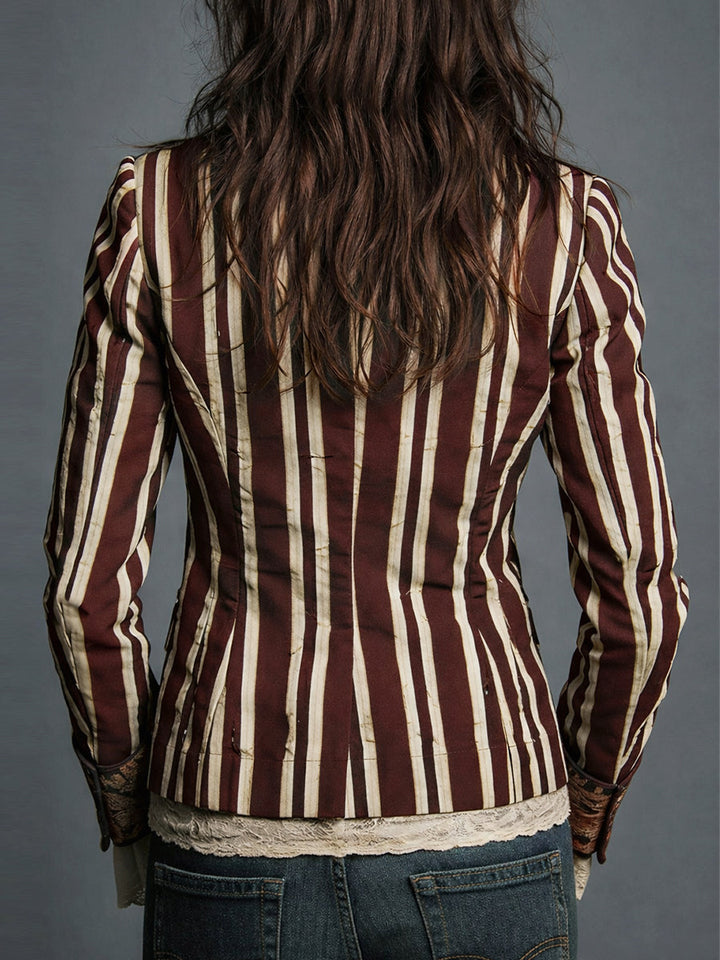 Juniper™ | Bohemian Striped Blazer