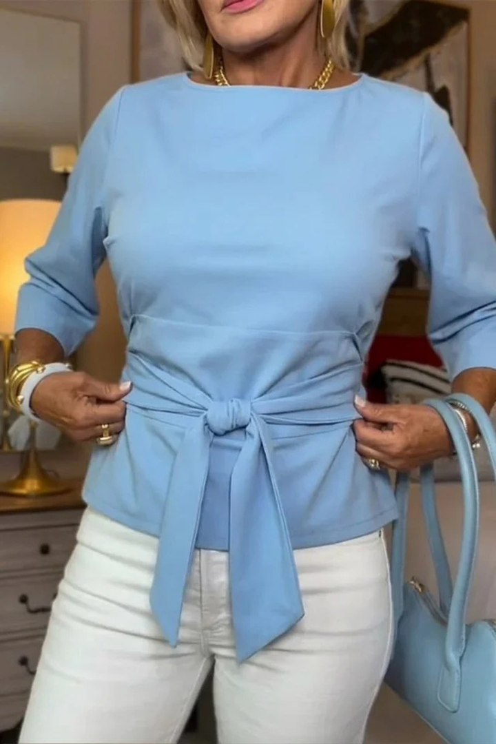 Dara™ | Tie Waist Flattering Top