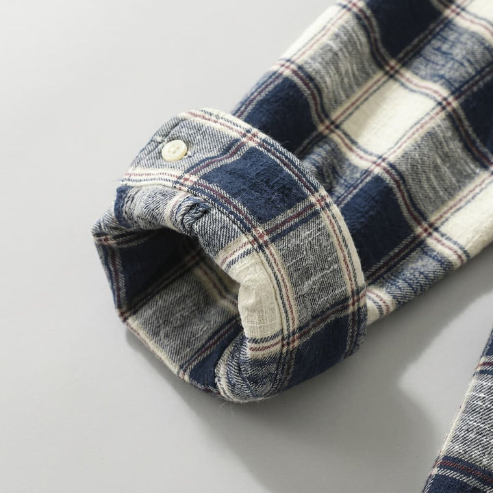 Natan™| Plaid Cotton Shirt