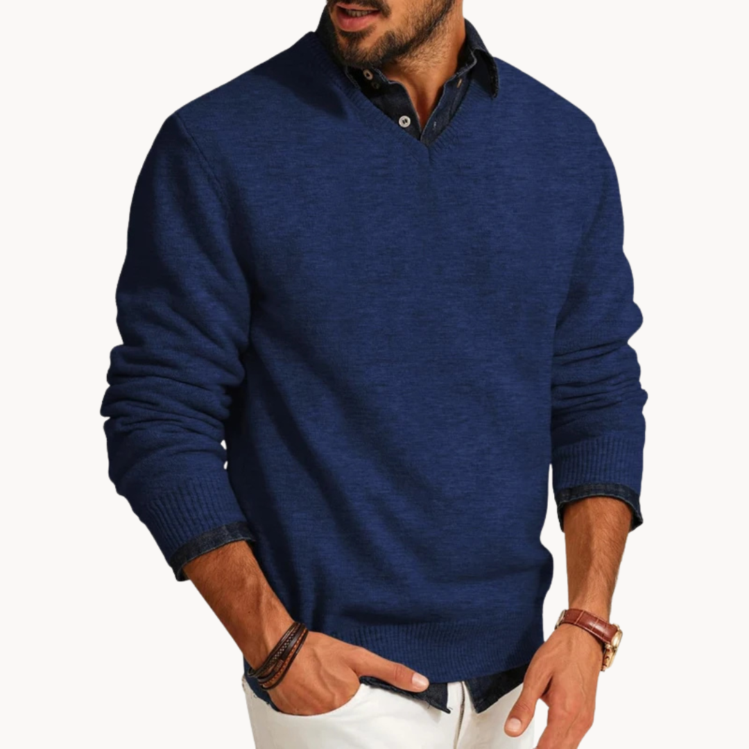 Jeremy™ | Knit V-Neck Sweater