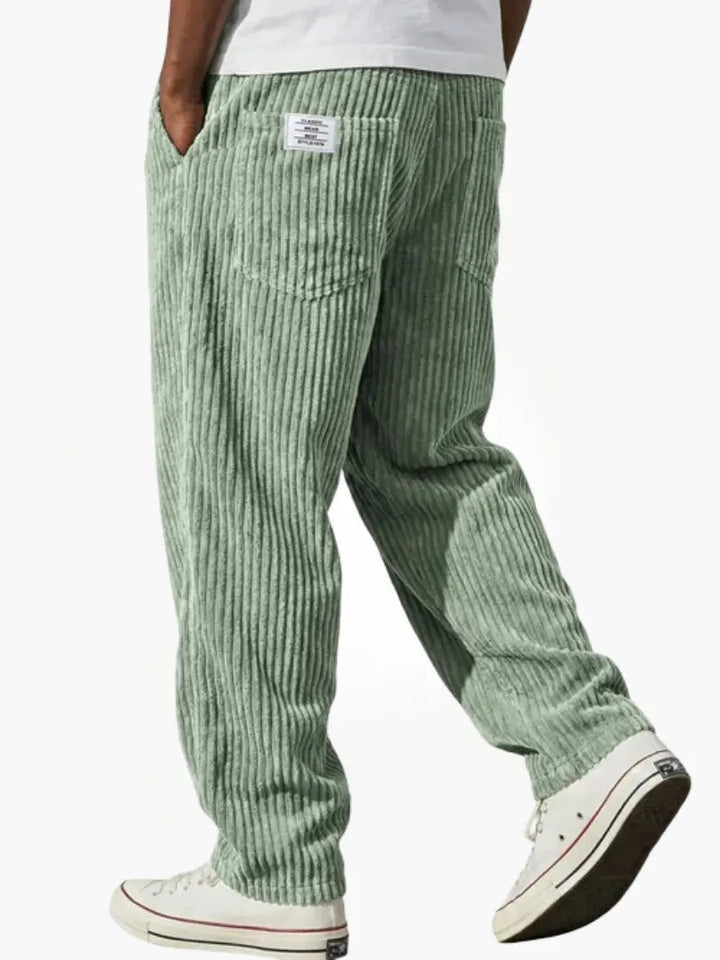 Dave™ | Corduroy Trousers with an Elastic Waistband