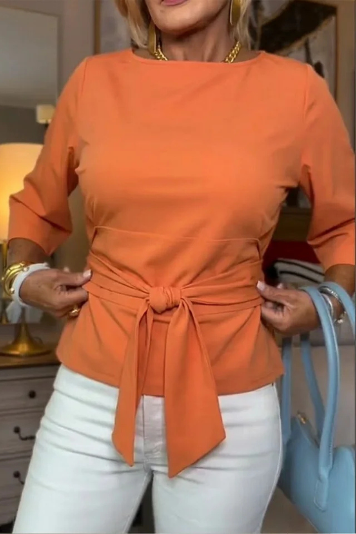 Dara™ | Tie Waist Flattering Top