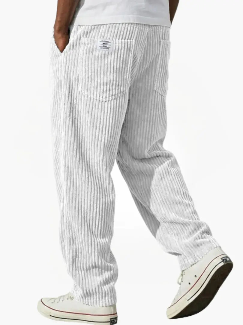 Dave™ | Corduroy Trousers with an Elastic Waistband