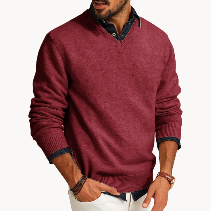 Jeremy™ | Knit V-Neck Sweater
