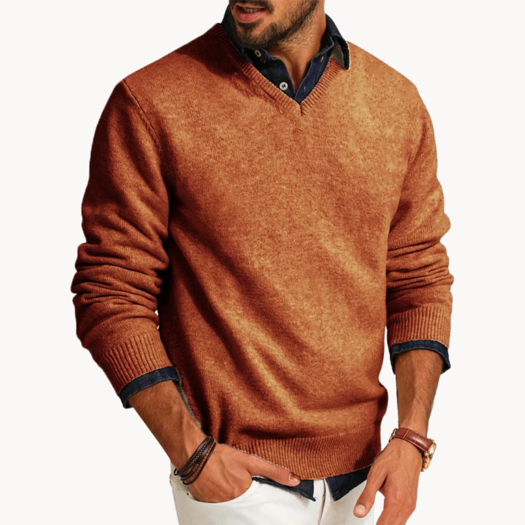 Jeremy™ | Knit V-Neck Sweater