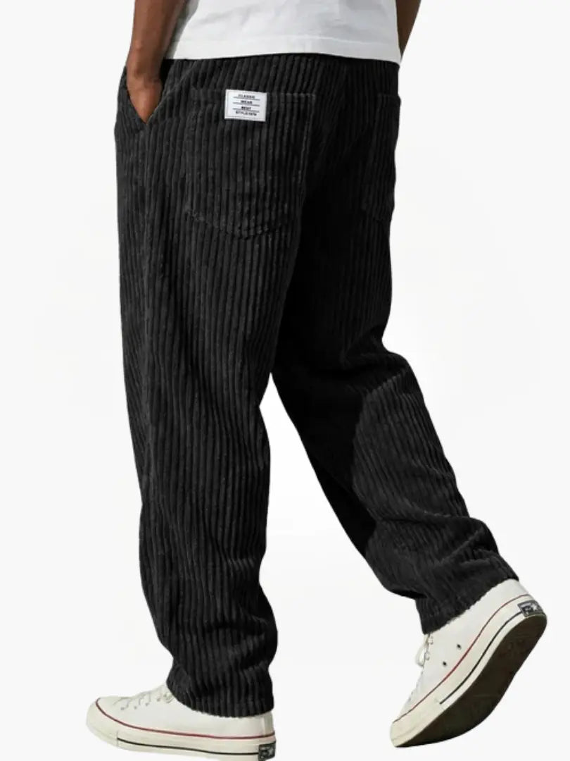 Dave™ | Corduroy Trousers with an Elastic Waistband