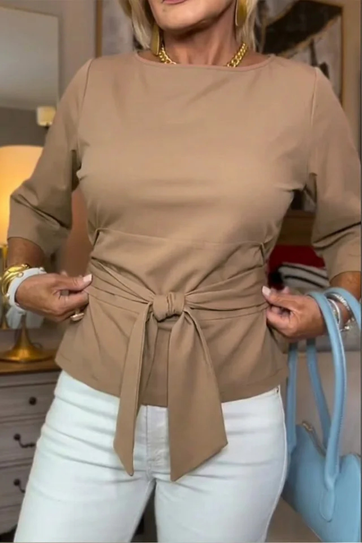 Dara™ | Tie Waist Flattering Top