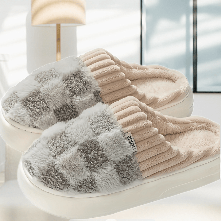 Abigail™|Cozy slip-on slippers