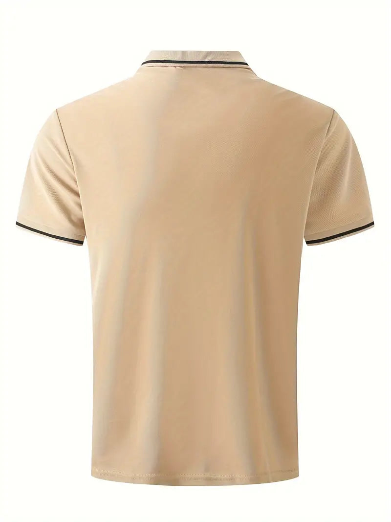 Zev™|Polo Shirt With Collar
