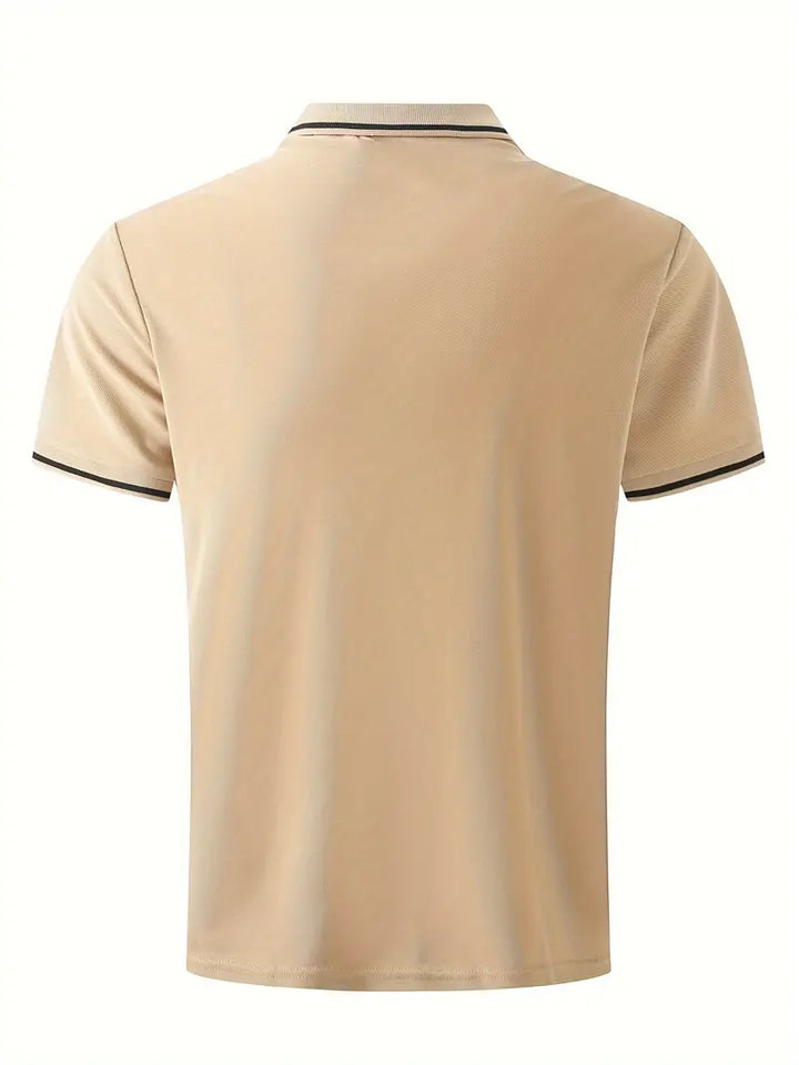Zev™|Polo Shirt With Collar