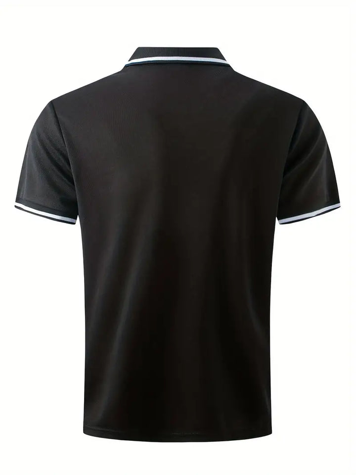 Zev™|Polo Shirt With Collar