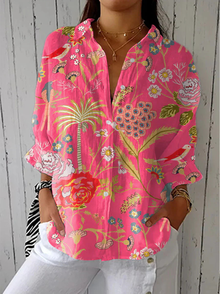 Fiona ™| Spring Garden Blouse