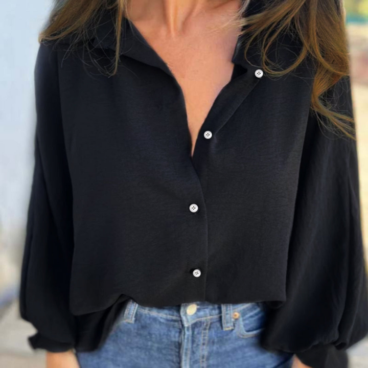 Evie™|Elegant Button up blouse
