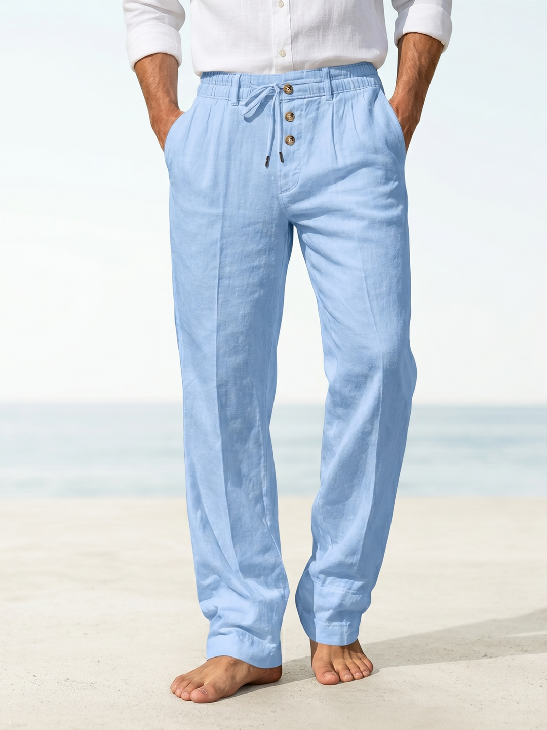 Don™ | Linen Drawstring Trousers