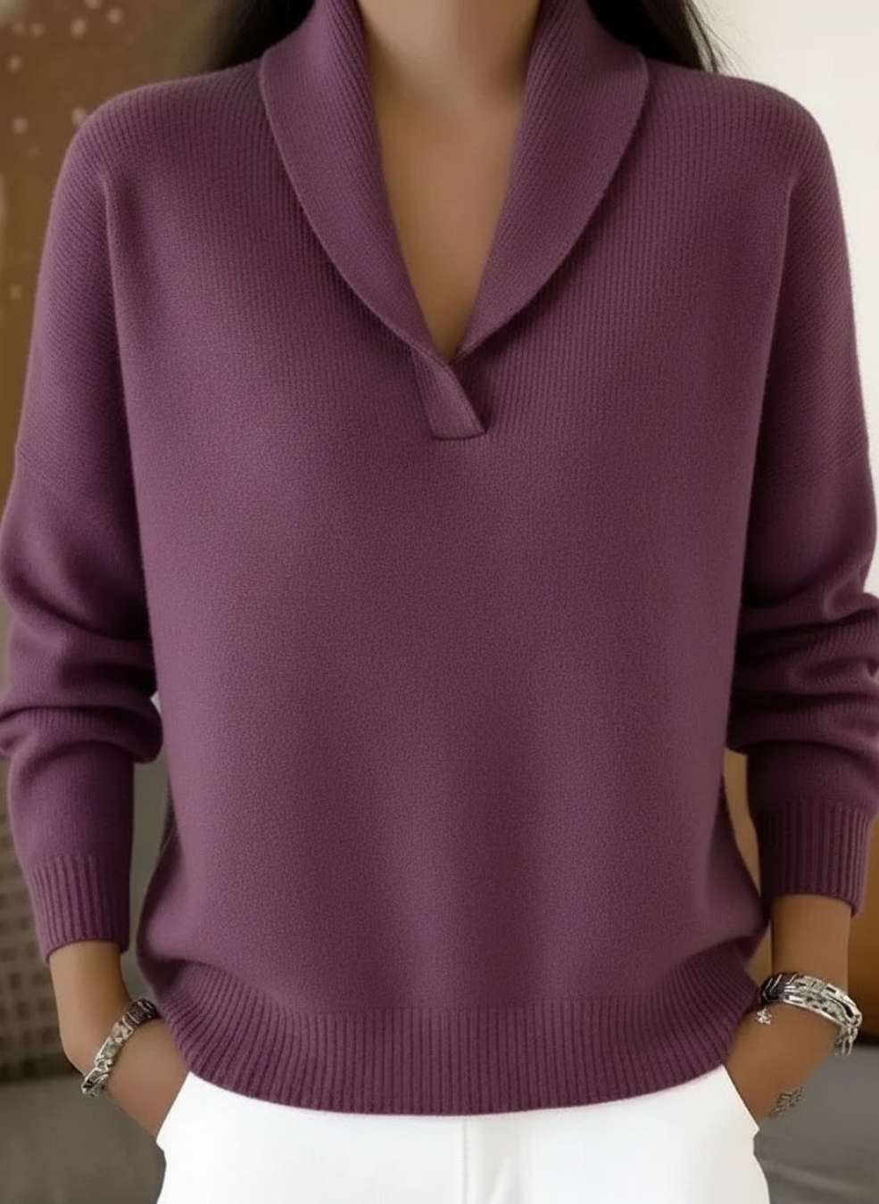 Lizzy™ | V-Neck Sweater