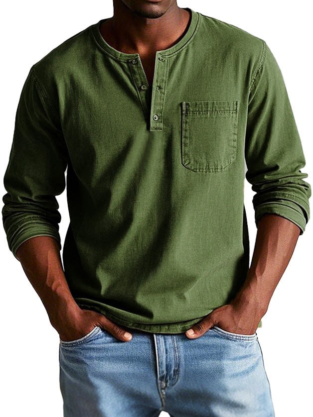 Lance™ | Vintage Long-Sleeve Shirt
