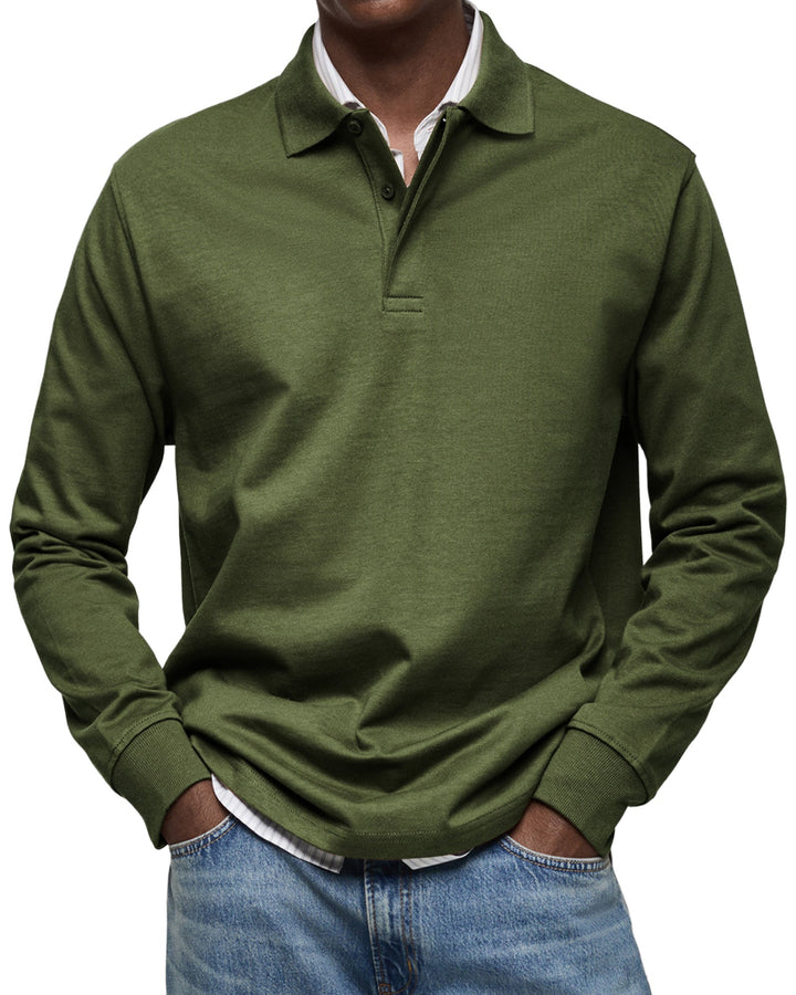 Wilson™ | Classic Long Sleeve Polo Shirt