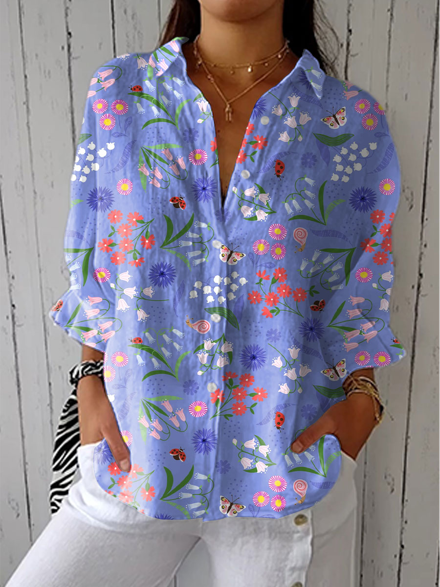 Fiona ™| Spring Garden Blouse