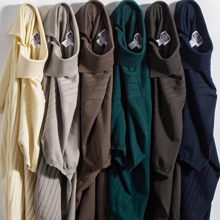 Charlie™|Silk cotton polo
