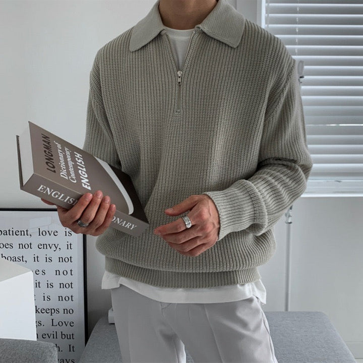Robin™ | Half-Zip Polo Sweater
