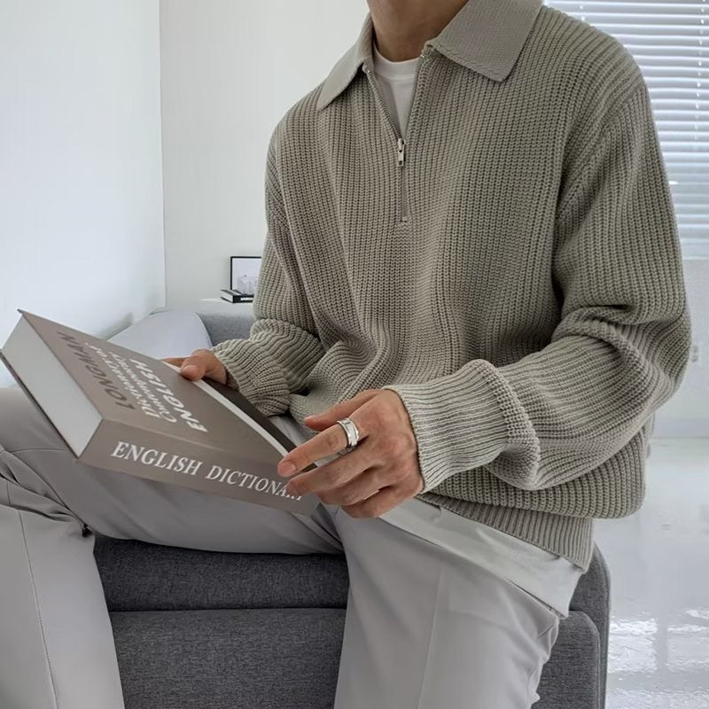 Robin™ | Half-Zip Polo Sweater